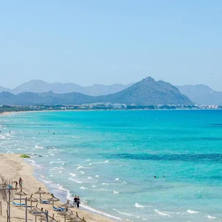 With Saltwater Pool Can Picafort (Mallorca)